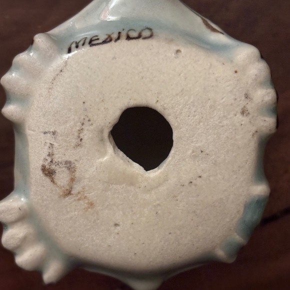 3 Vintage Ken Edwards El Palomar Tonalá Mexico Pottery pcs. Turtle, Cat & Duck. - Picture 13 of 13